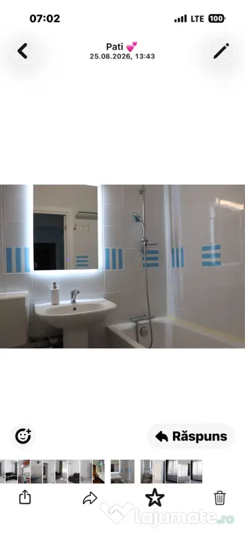 Închiriez apartament 3 camere