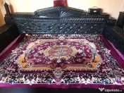 Set mobilier sculptat lemn masiv