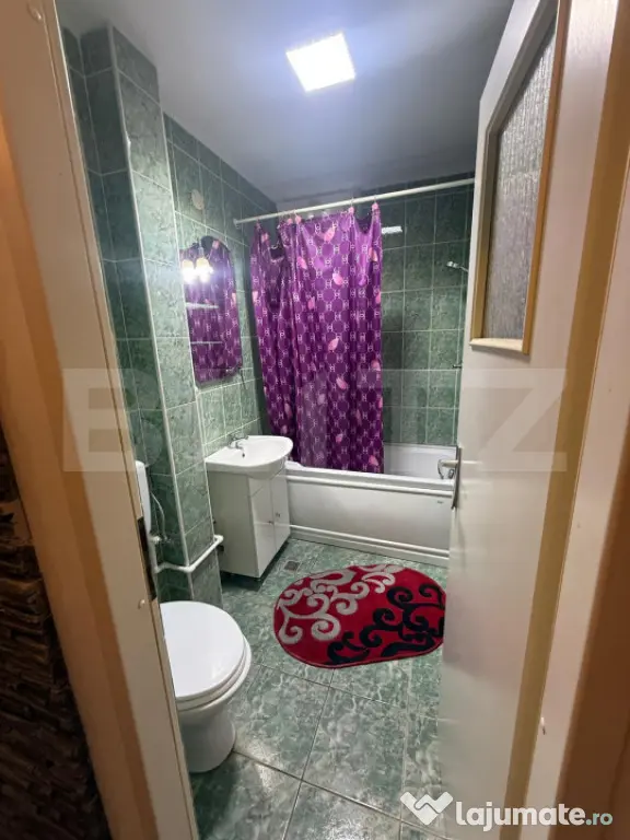 Apartament cu 2 camere de inchiriat, 50 mp, zona centrala, C - Campia Turzii (Cluj)