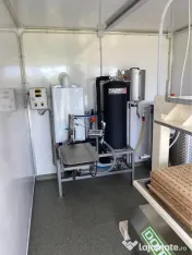 Linie mobilă producție suc mere – presă -pasteurizator - Bag-in-Box–remorcă 2021 