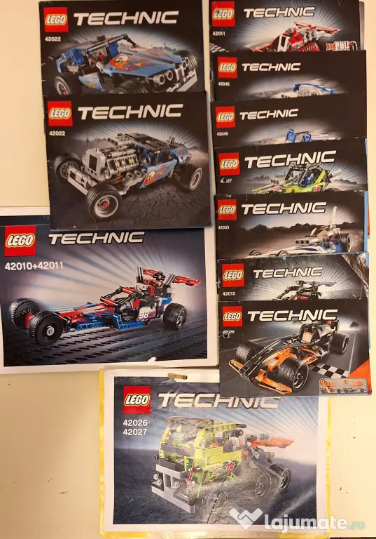 Piese LEGO originale Technic, City, Creator, Star Wars, Ninjago, Cars