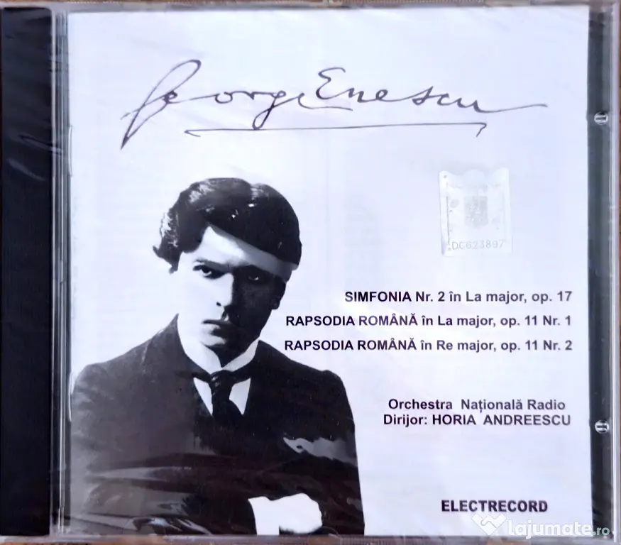 CD Audio - George Enescu (Sigilat/Stare impecabilă)