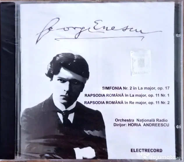 CD Audio - George Enescu (Sigilat/Stare impecabilă)