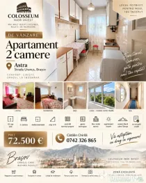 Apartament 2 camere | Confort 1 | Zona Astra