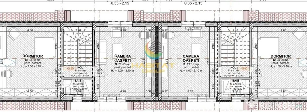 Casa individuala 5 camere- teren 200mp- Scolii - Popesti Leordeni (Bucuresti-Ilfov)
