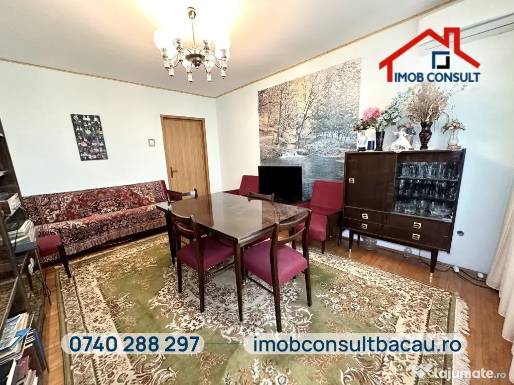 3 camere la preț de 2! Apartament decomandat, Str. Miron Costin!CE1822 - Bacau (Bacau)