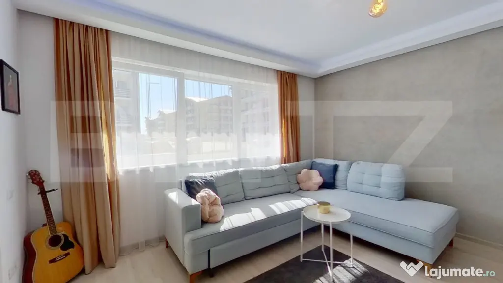 Apartament 2 camere, 55 mp, parcare și încălzire în pard - Sanpetru (Brasov)