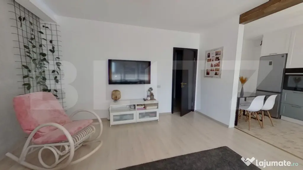 Apartament 2 camere, 55 mp, parcare și încălzire în pard - Sanpetru (Brasov)