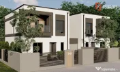 Duplex despartit prin garajul vecinului - 5 camere, finisaje 