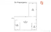 Apartament 2 camere de vanzare in Arad, Strada Praporgescu, 