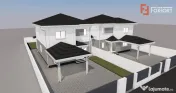 Duplex individual 5 camere - Mosnita Noua - zona Valery 