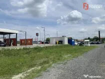 Teren de 712 mp de inchiriat cu acces auto la asfalt, calea