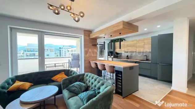 Penthouse cu 4 camere, terasă de 57 mp, priveliște - Kasper Coresi - Brasov (Brasov)