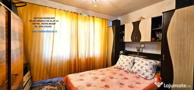 Apartament 2 camere cu balcon generos, zona Centrala- Pietricica - Piatra-Neamt (Neamt)