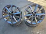 4 jante aliaj originale Skoda Octavia 3 Teron R17 5x112 ET49