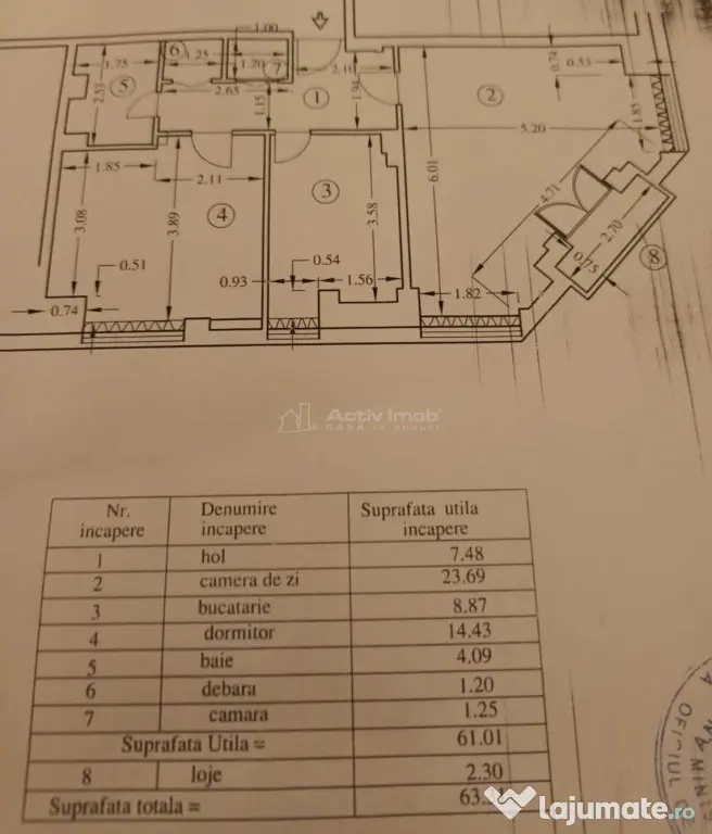 Vand apartament 2 camere Ultracentral-Mercur - Ploiesti (Prahova)