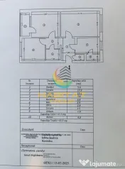 Apartament 3 Camere Decomandat Sector 4 Alee. Dolina 65.5mp 