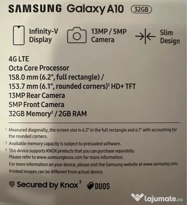 Telefon Samsung A10