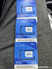 Vând cartele prepaid Digi numere usoare 
