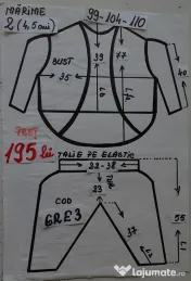 Costum Greiere (Licurici) pentru copii 4-5-6-7 ani 195 lei 