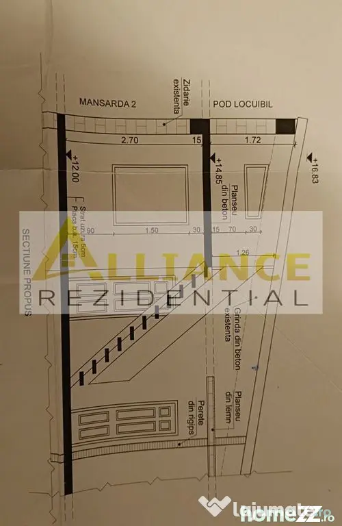 Ap.mansarda,constructie 2010,se ajunge usor si rapid la metrou. - Bucuresti (Bucuresti-Ilfov)