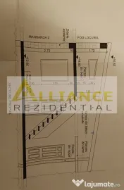 Ap.mansarda,constructie 2010,se ajunge usor si rapid la metrou. 