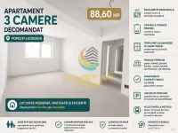 Vânzare Apartament 3 camere | Încălzire in pardoseala | Aproape de Metrou Bercen 