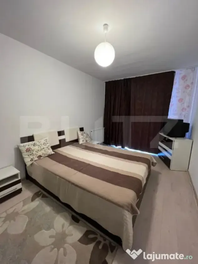Garsoniera decomandata, 37 mp, balcon, zona strazii Porii - Floresti (Cluj)