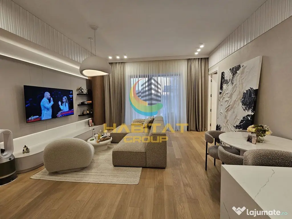 Apartament t3 camere mobilat lux One Verdi - Bucuresti (Bucuresti-Ilfov)
