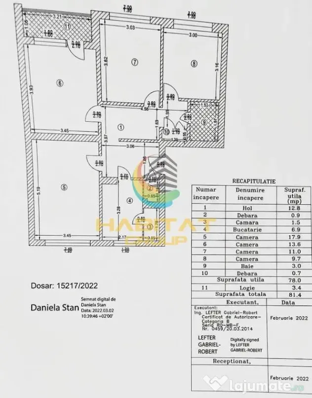 Apartament 4 Camere Sector 4 Drumul Gazarului 81Mp - Bucuresti (Bucuresti-Ilfov)
