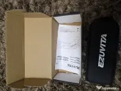 Foarfecă electrică fără fir 4V LED lamă titan, țesătură piele carton plastic