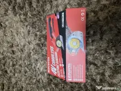 Foarfecă electrică fără fir 4V LED lamă titan, țesătură piele carton plastic