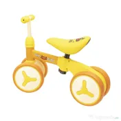 Tricicleta fara pedale pentru copii, cadru metalic galben Z-TOOLS / ZTS8395 