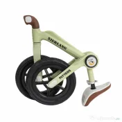 Bicicleta fara pedale, pliabila, pentru copii XIERLANG, roti de cauciuc si scaun reglabil, +3ani, verde Z-TOOLS / ZTS8448 