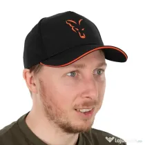 Sapca Fox Black Orange Baseball