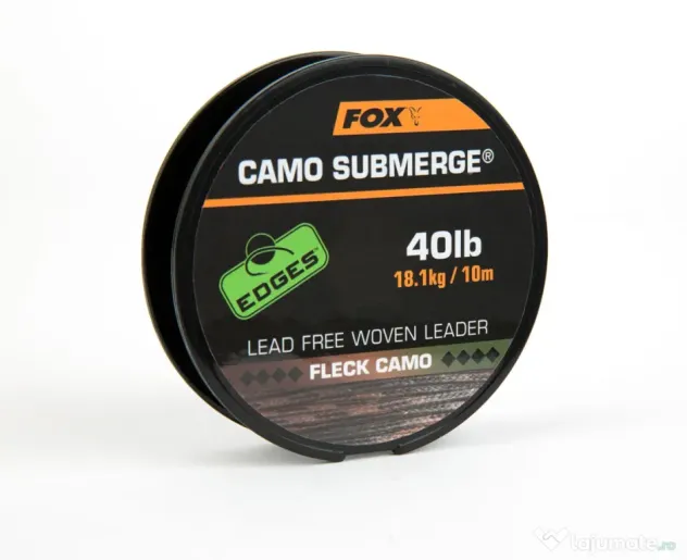 Fir Textil Fox Submerge Camo Leader 50lb 10m