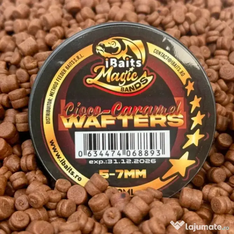 Wafters iBaits Magic Bands Cioco-Caramel 5-7mm