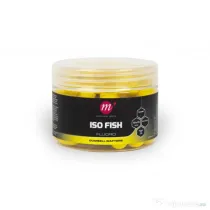 Wafters Mainline ISO Fish Fluoro Dumbell Yellow, 12x15mm