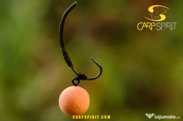 Carlige Carp Spirit Short Curve Shank, Marimea 8, 10buc