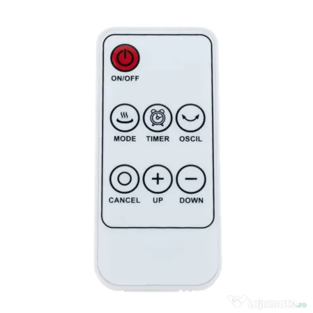 Aeroterma de perete 2000 W, 2 trepte de putere cu telecomanda / ZLN 3000-
