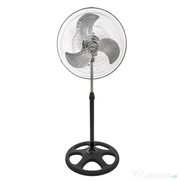 Ventilator cu picior, 3 in 1, 3 trepte de viteze, putere 55W, diametru 45cm ZILAN / ZLN 3840
