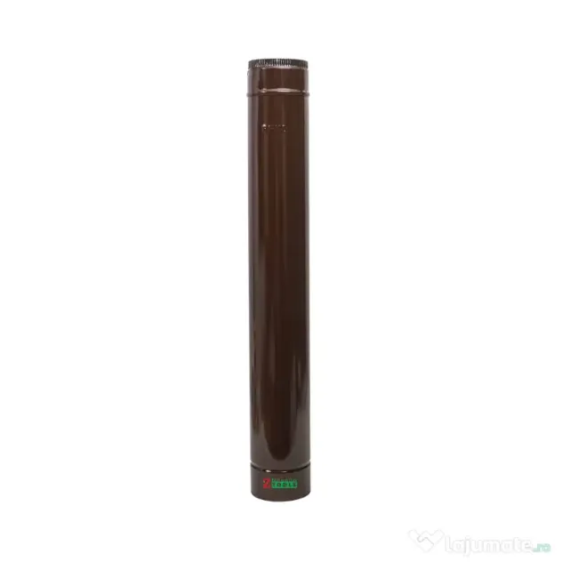 Burlan emailat pentru evacuare fum, 90cm x 120mm / ZLN 8938