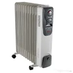 Calorifer electric 2500W, 11 elementi, Alb/gri / ZLN 2128