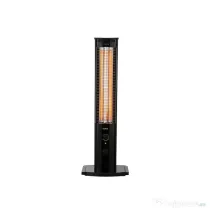 Radiator cu infrarosu vertical, 2 rezistente, putere 2000W, termostat reglabil, siguranta la rasturnare, negru FLORIA / ZLN4031