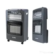 Sobă pe gaz, putere 4200 W, 3 plăci ceramice, aprindere piezoelectrică, demontată, FLORIA / ZLN8455 