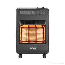 Sobă pe gaz, putere 4200 W, 3 plăci ceramice, aprindere piezoelectrică, demontată, FLORIA / ZLN8455