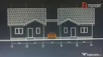 Duplex cu 3 camere, despartit prin baie si pod mansardabil -