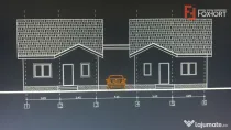 Duplex cu 3 camere, despartit prin baie si pod mansardabil -
