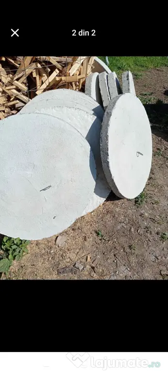 Sap fose, vând tuburi de beton