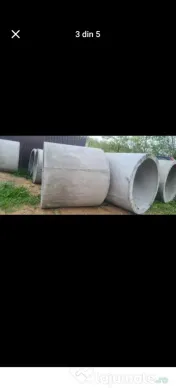 Sap fose, vând tuburi de beton 